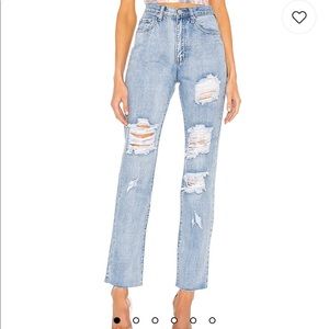 Superdown Ramona Straight Jean in Light Wash